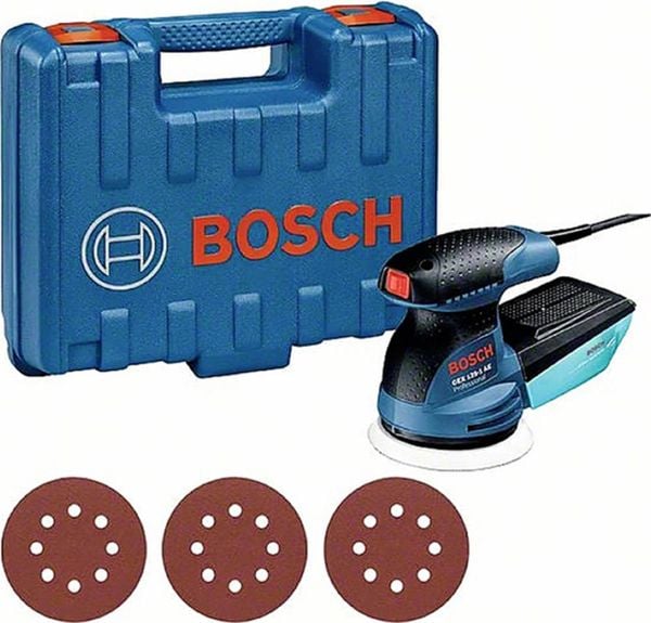 Bosch Professional GEX 125-1 AE 0.601.387.504 Exzenterschleifer inkl. Koffer 250W Ø 125mm