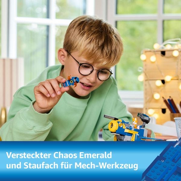 Produktbild: LEGO Sonic the Hedgehog Cyclone vs. Metal Sonic - Spielzeug Mechs 77002