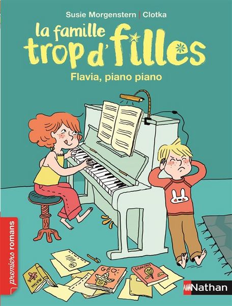 Produktbild: La famille trop d'filles: Flavia, piano piano
