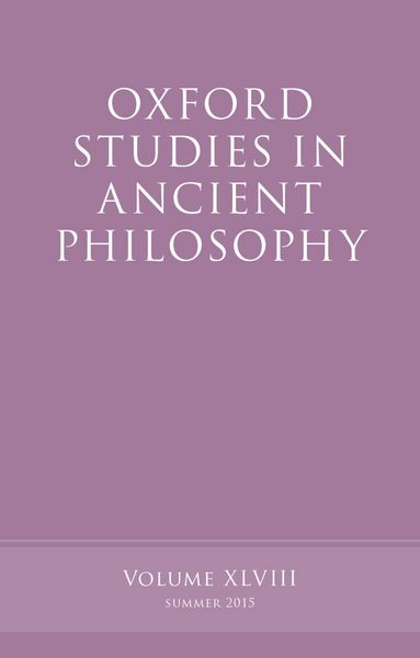 Produktbild: Oxford Studies in Ancient Philosophy, Volume 48