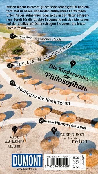 Produktbild: DUMONT direkt Reisef&uuml;hrer Chalkidiki