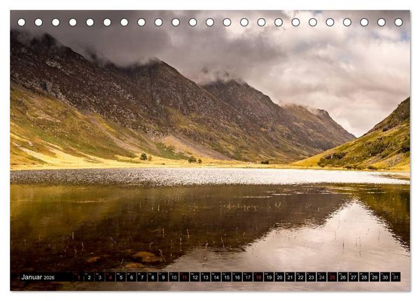Produktbild: Schottland Farben und Licht (Tischkalender 2026 DIN A5 quer), CALVENDO Monatskalender