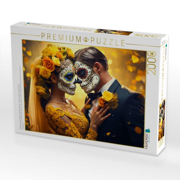 Produktbild: CALVENDO Puzzle Ein Motiv aus dem Kalender Dia de los Muertos - Feier des Lebens und des Todes | 2000 Teile Lege-Gr&ouml;&szlig;e 90x67cm Foto-Puzzle f&uuml;r gl&uuml;ckliche Stunden