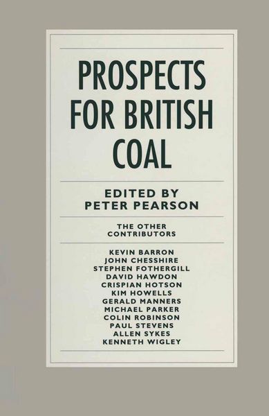 Produktbild: Prospects for British Coal