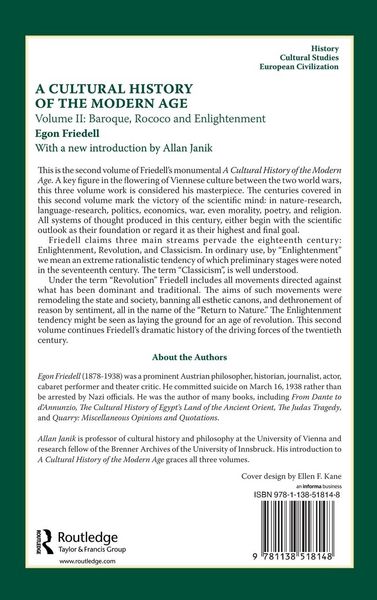 Produktbild: A Cultural History of the Modern Age