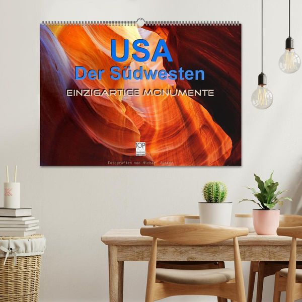 Produktbild: USA Der S&uuml;dwesten - Einzigartige Monumente (Wandkalender 2026 DIN A2 quer), CALVENDO Monatskalender