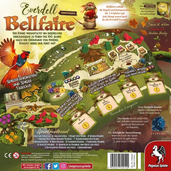 Produktbild: Everdell: Bellfaire