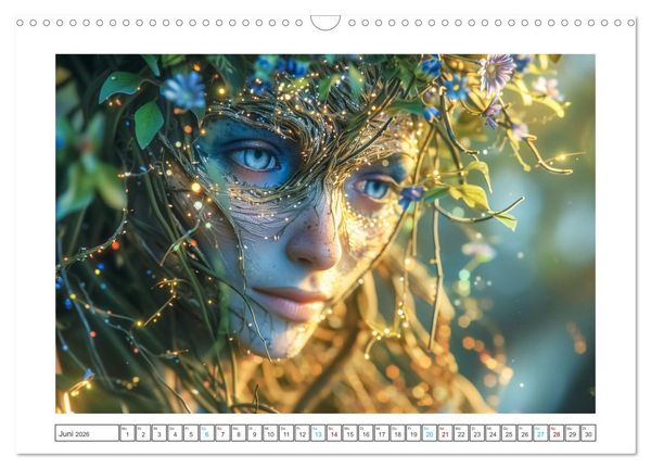 Produktbild: Wesen des M&auml;rchenreichs (Wandkalender 2026 DIN A3 quer), CALVENDO Monatskalender