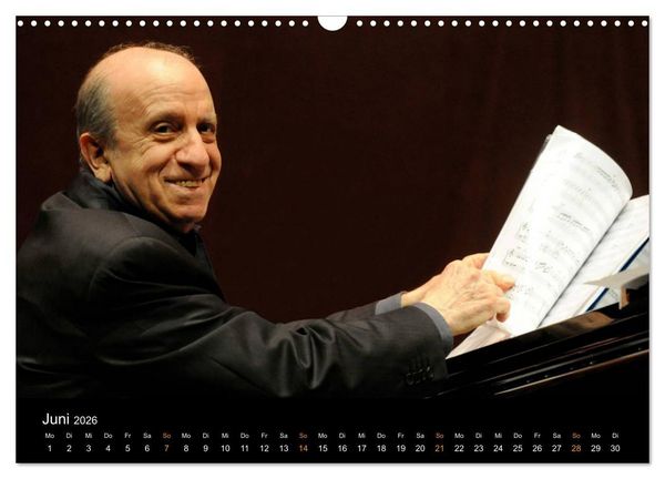 Produktbild: Jazz Pianisten 2026 (Wandkalender 2026 DIN A3 quer), CALVENDO Monatskalender
