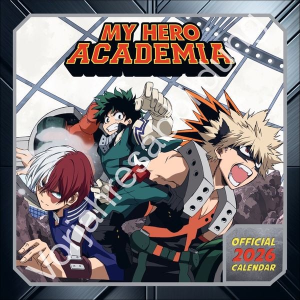 Produktbild: My Hero Academia Broschurkalender 2027