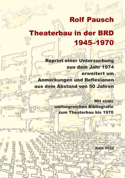 Produktbild: Theaterbau in der BRD 1945-1970