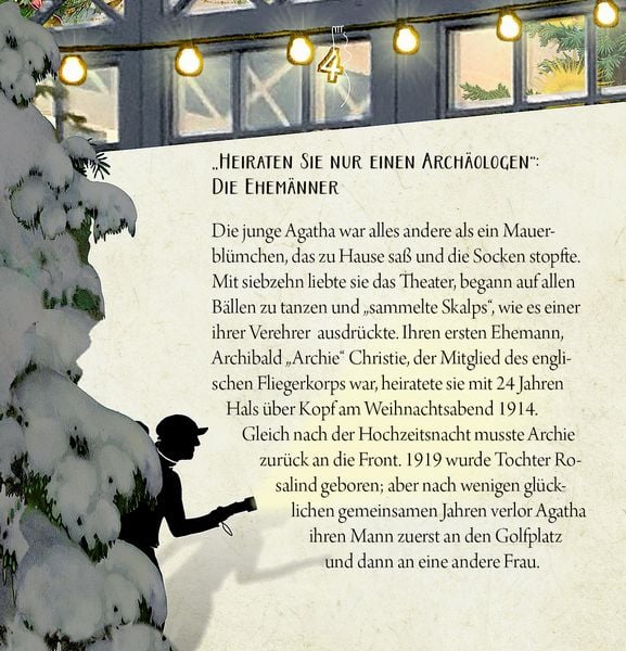 Produktbild: Zettelkalender - Weihnachten mit Agatha Christie
