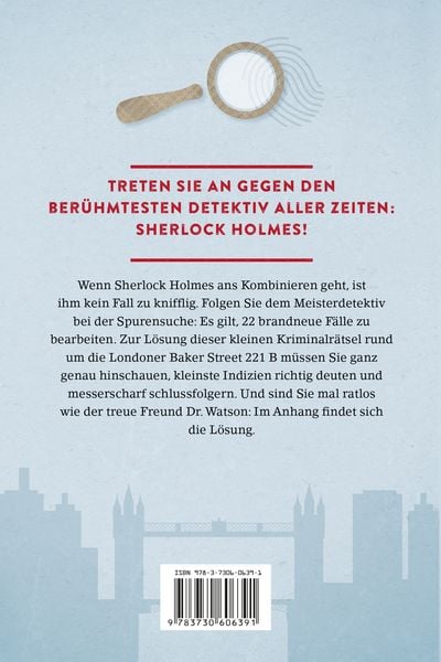 Produktbild: R&auml;tselbuch Sherlock Holmes [Solve It Like Sherlock]