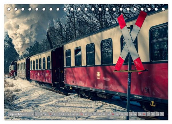 Produktbild: Molli- Mecklenburgische B&auml;derbahn (Tischkalender 2027 DIN A5 quer), CALVENDO Monatskalender