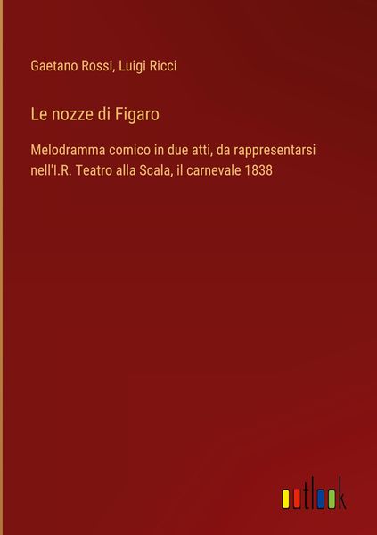 Produktbild: Le nozze di Figaro