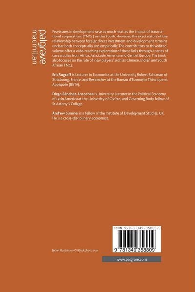 Produktbild: Transnational Corporations and Development Policy