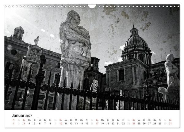 Produktbild: Silberstein portr&auml;tiert Palermo (Wandkalender 2027 DIN A3 quer), CALVENDO Monatskalender