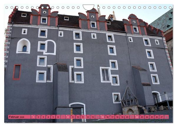 Produktbild: Fassadenreichtum in G&ouml;rlitz (Wandkalender 2026 DIN A4 quer), CALVENDO Monatskalender