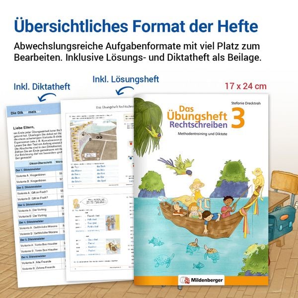 Produktbild: Das &Uuml;bungsheft Rechtschreiben 3