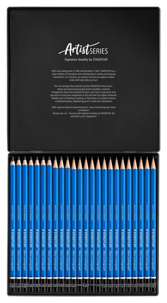 Produktbild: STAEDTLER Mars Schreib- und Zeichbedarf Mars Lumograph 100 Zeichenbleistift, 24er Set