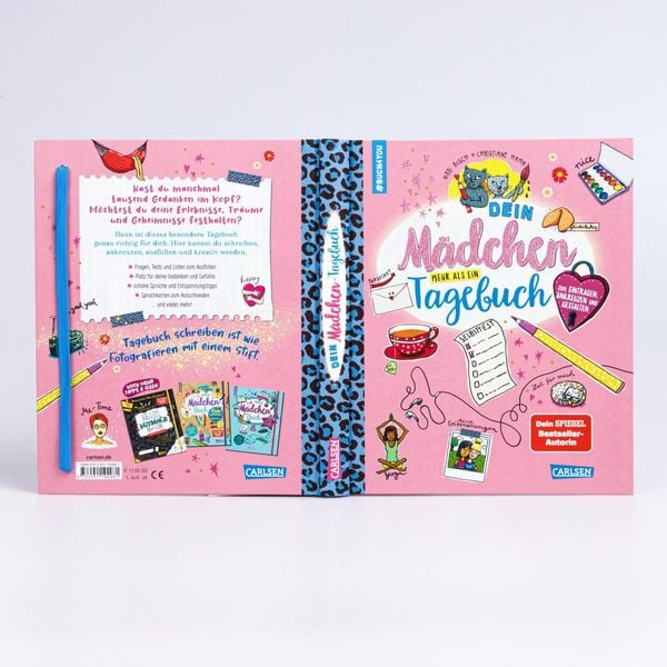 Produktbild: #buch4you: Dein M&auml;dchen-Tagebuch