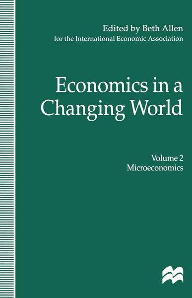 Produktbild: Economics in a Changing World