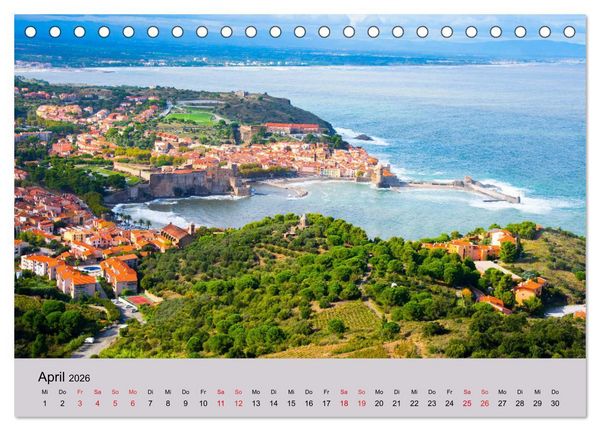 Produktbild: Wundervolles Frankreich (Tischkalender 2026 DIN A5 quer), CALVENDO Monatskalender