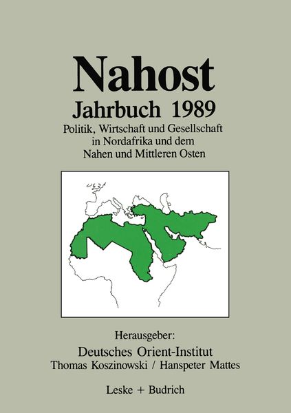 Produktbild: Nahost Jahrbuch 1989