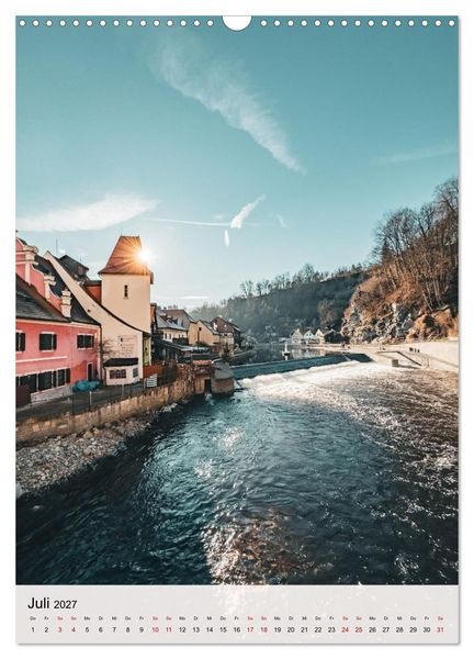 Produktbild: Krumau - Perle an der Moldau (Wandkalender 2027 DIN A3 hoch), CALVENDO Monatskalender