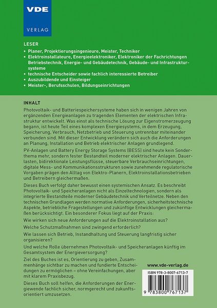 Produktbild: PV-Anlagen und Batteriespeichersysteme