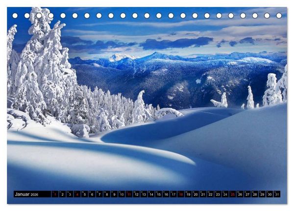 Produktbild: Kanada - Das Paradies f&uuml;r Entdecker (Tischkalender 2026 DIN A5 quer), CALVENDO Monatskalender