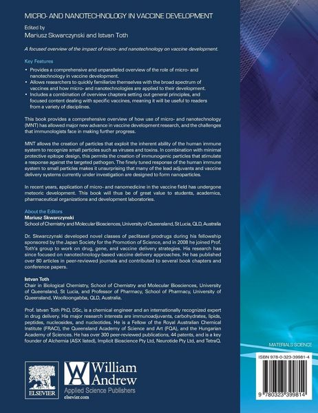 Produktbild: Micro- And Nanotechnology in Vaccine Development