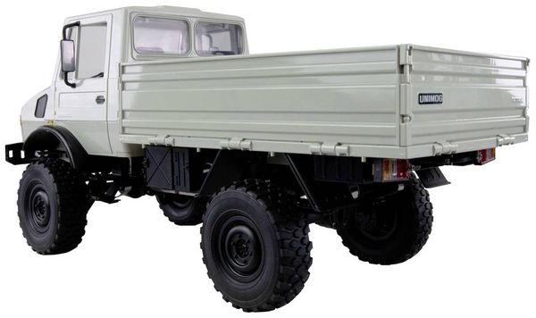 Produktbild: Amewi 22631 Unimog Basic, hellgrau 1:12 Elektro RC Modell-LKW RtR