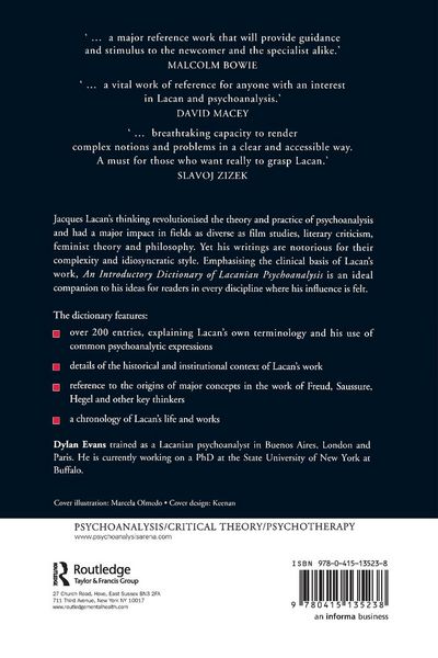 Produktbild: An Introductory Dictionary of Lacanian Psychoanalysis