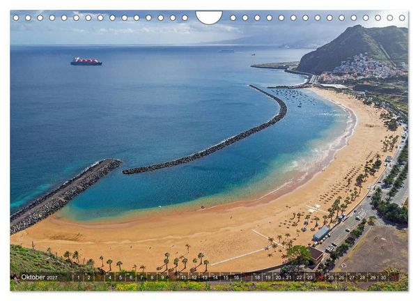 Produktbild: Vulkaninsel im Atlantik, Teneriffa (Wandkalender 2027 DIN A4 quer), CALVENDO Monatskalender
