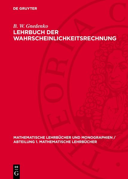 Produktbild: Lehrbuch der Wahrscheinlichkeitsrechnung