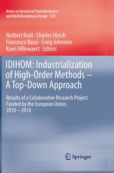 Produktbild: IDIHOM: Industrialization of High-Order Methods - A Top-Down Approach