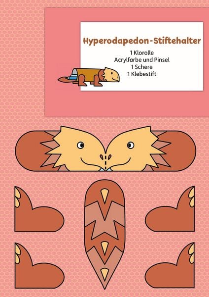 Produktbild: Lass uns basteln &ndash; Bastelbuch ab 4 Jahre &ndash; Dinosaurier