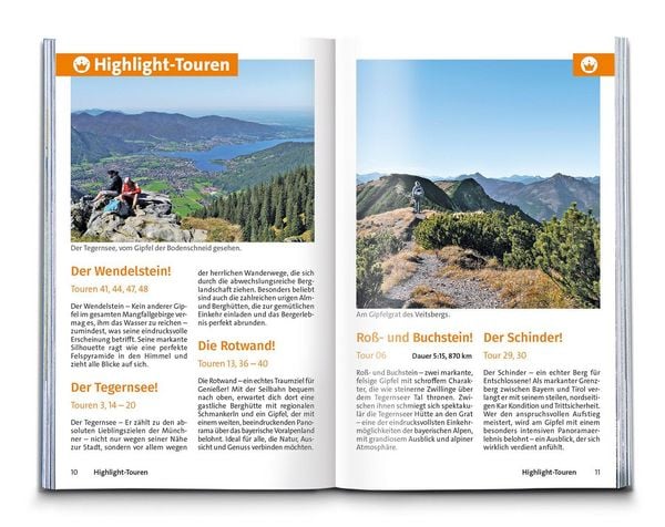 Produktbild: KOMPASS Wanderf&uuml;hrer Tegernsee, Schliersee, 60 Touren mit Extra-Tourenkarte
