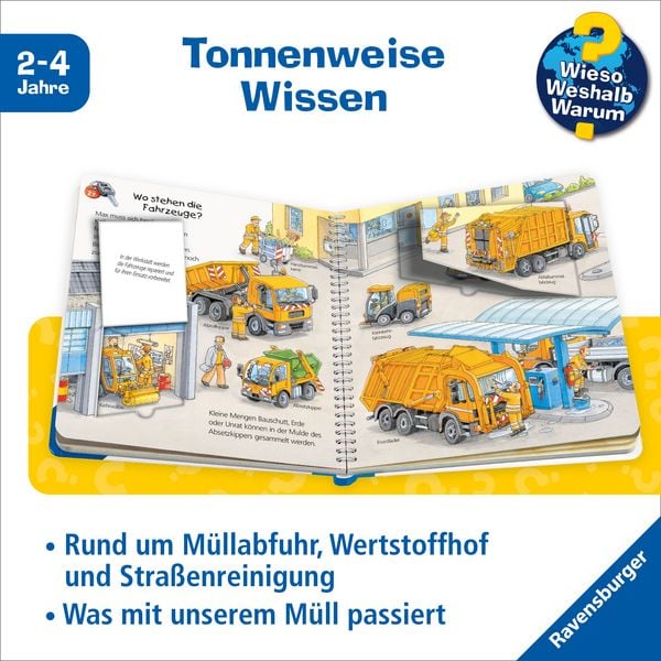 Produktbild: Wieso? Weshalb? Warum? junior, Band 16 - Die M&uuml;llabfuhr