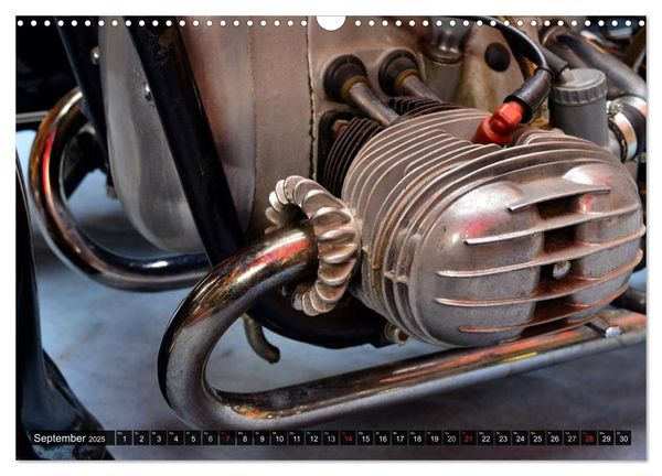 Produktbild: BMW R 51/3 Gespann (Wandkalender 2025 DIN A3 quer), CALVENDO Monatskalender