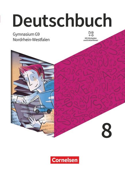 Produktbild: Deutschbuch Gymnasium - Nordrhein-Westfalen - 2021 - 8. Klasse - Sch&uuml;lerbuch
