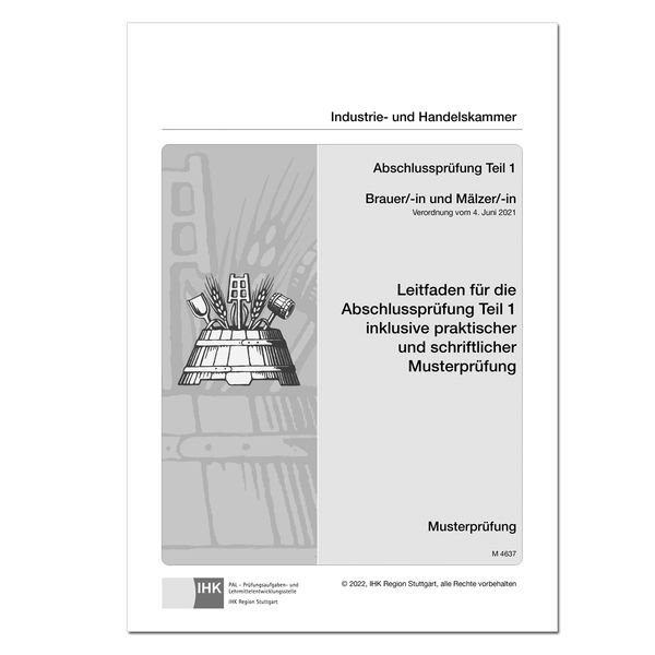 Produktbild: Brauer/-in und M&auml;lzer/-in