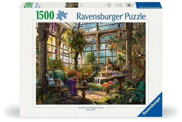 Produktbild: Erwachsenenpuzzle 1500 Teile - Das Gew&auml;chshaus