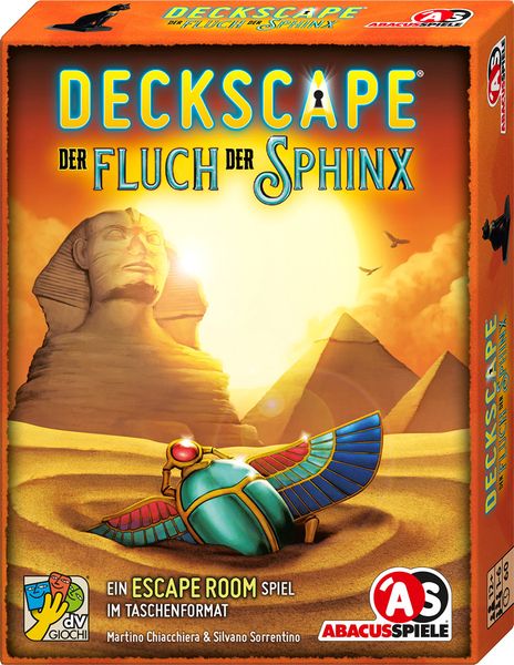 ABACUSSPIELE - Deckscape - Der Fluch der Sphinx