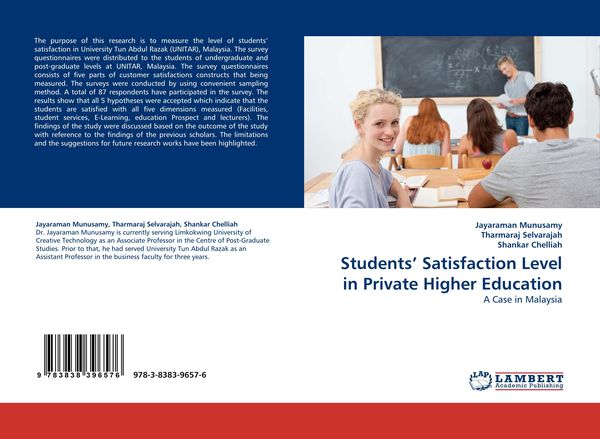 Produktbild: Students' Satisfaction Level in Private Higher Education