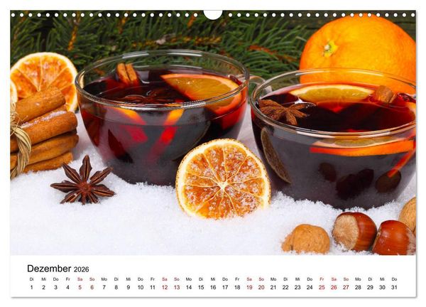 Produktbild: Weinkalender (Wandkalender 2026 DIN A3 quer), CALVENDO Monatskalender