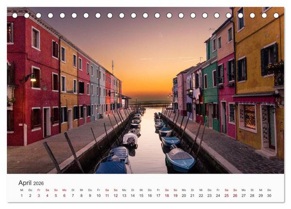 Produktbild: Italien - einzigartige Motive (Tischkalender 2026 DIN A5 quer), CALVENDO Monatskalender