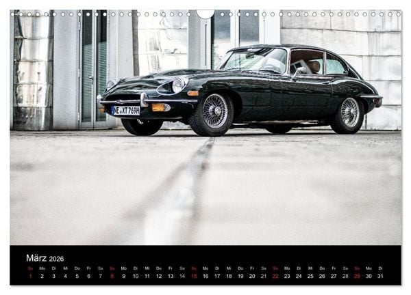 Produktbild: Jaguar E-Type 2026 (Wandkalender 2026 DIN A3 quer), CALVENDO Monatskalender