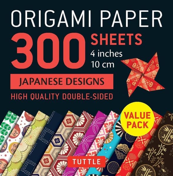 Produktbild: Origami Paper 300 Sheets Japanese Designs 4 (10 CM)